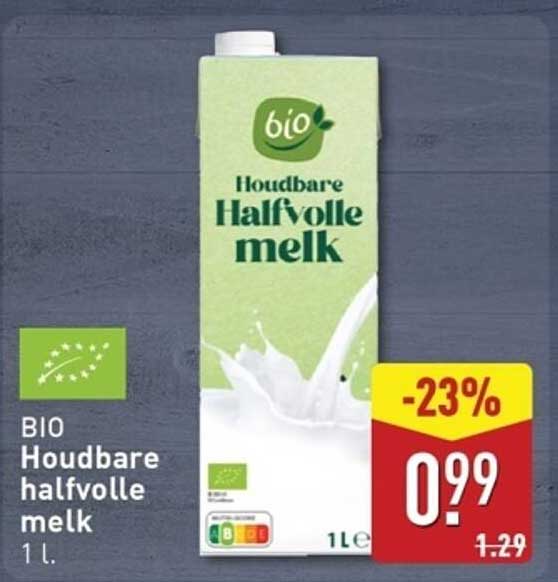 BIO Houdbare halfvolle melk 1 l.