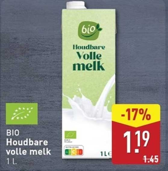 BIO Houdbare volle melk 1 l.