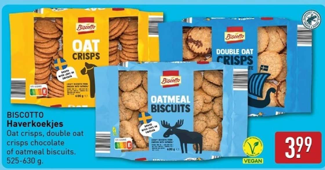 BISCOTTO Haverkoekjes
