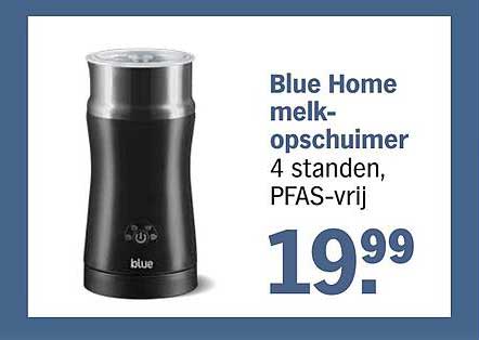 Blue Home melkopschuimer