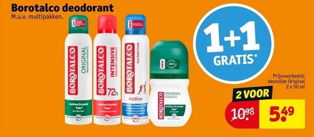 Borotalco deodorant