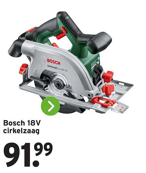 Bosch 18V cirkelzaag