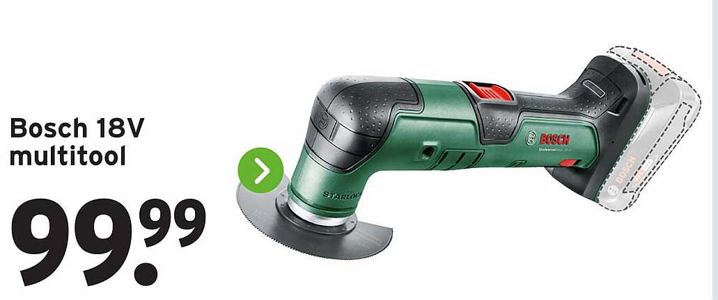 Bosch 18V multitool