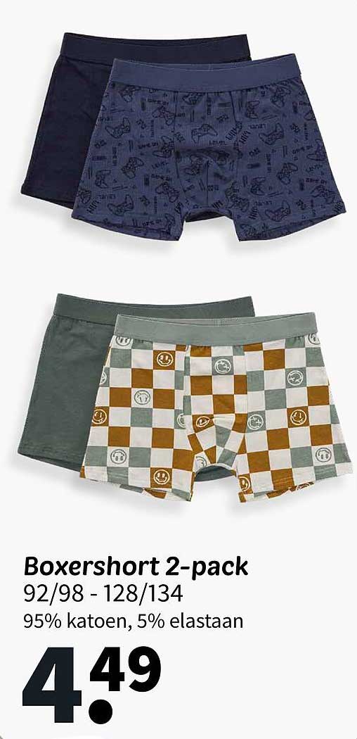 Boxershort 2-pack