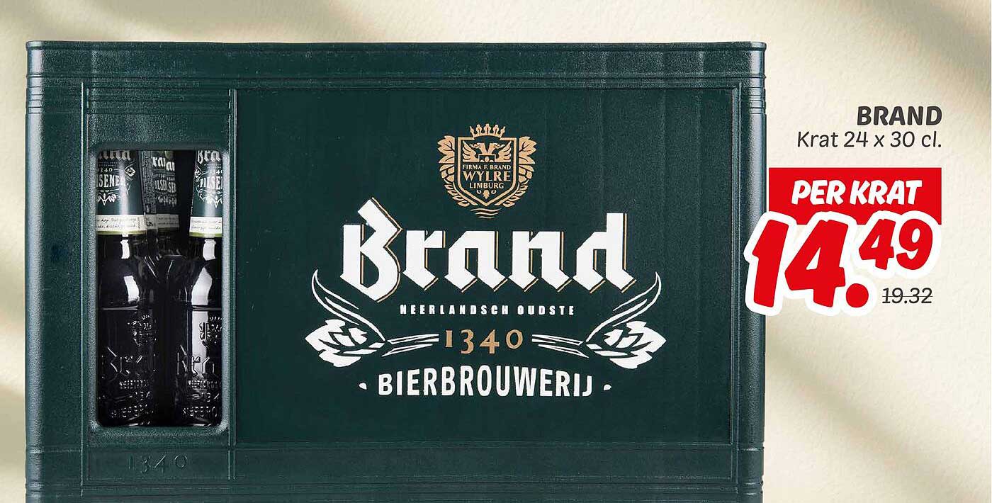 BRAND Krat 24 x 30 cl.