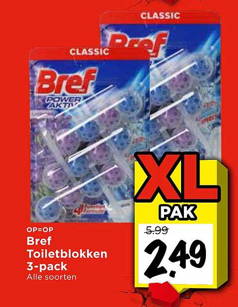Bref Toiletblokken 3-pack