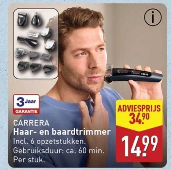 CARRERA Haar- en baardtrimmer