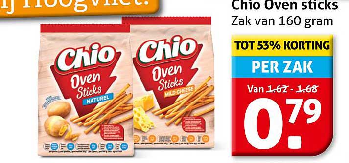 Chio Oven sticks Zak van 160 gram