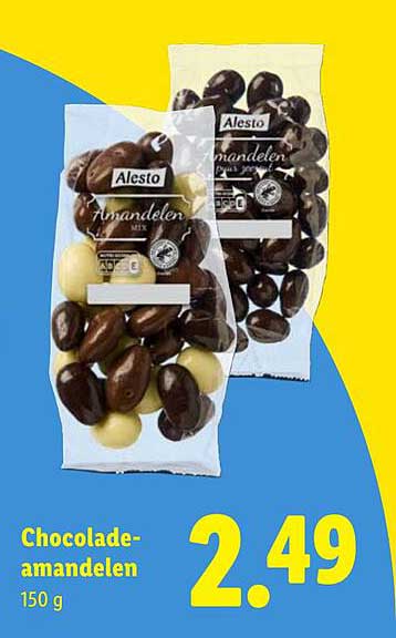 Chocolade-amandelen
