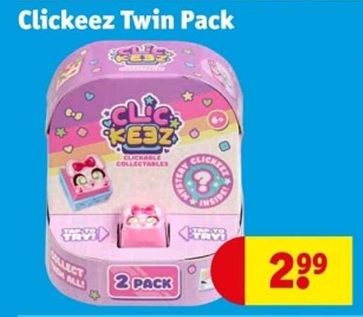 ClickeeZ Twin Pack