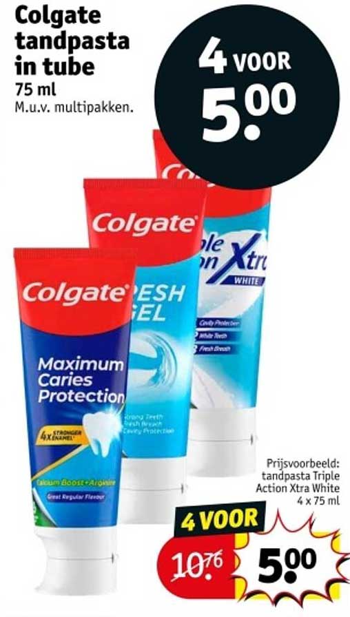 Colgate tandpasta in tube 75 ml