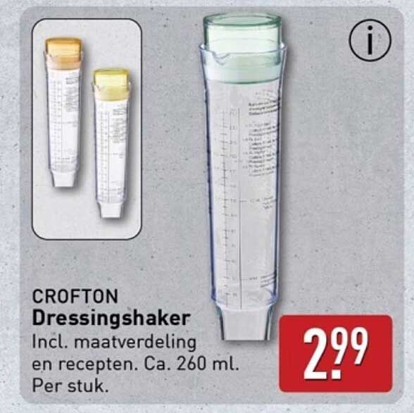 CROFTON Dressingshaker
