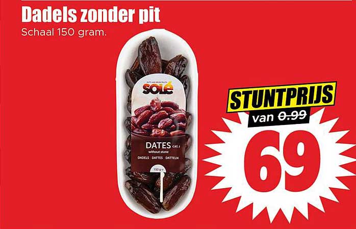 Dadel zonder pit