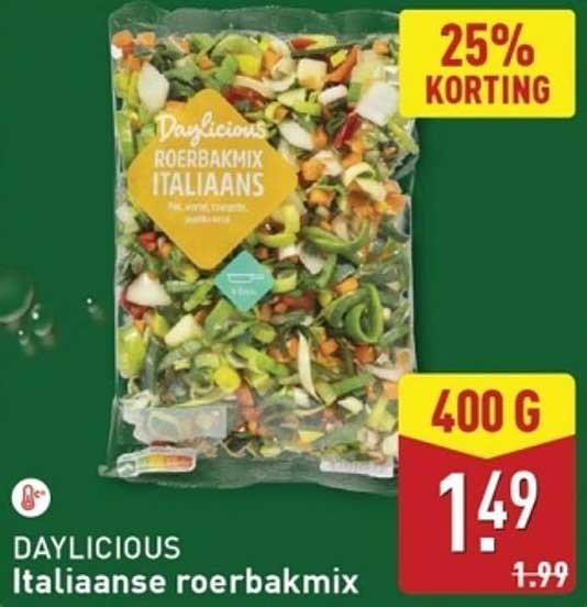 DAYLICIOUS Italiaanse roerbakmix