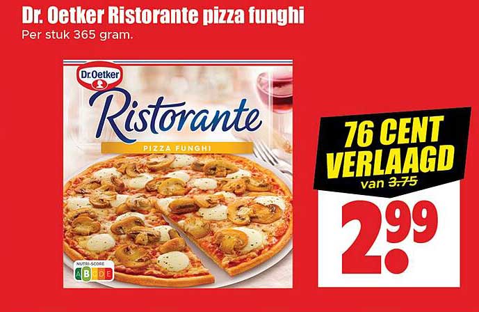 Dr. Oetker Ristorante pizza funghi