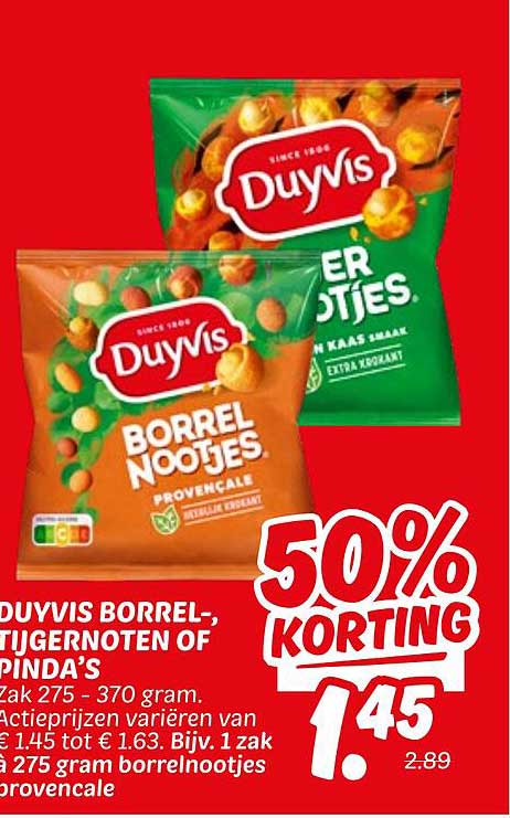 DUYVIS BORREL-, STUIGERNOTEN OF PINDA'S