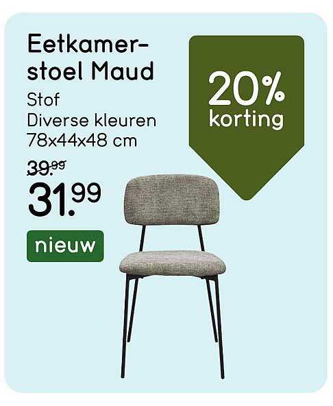 Eetkamerstoel Maud