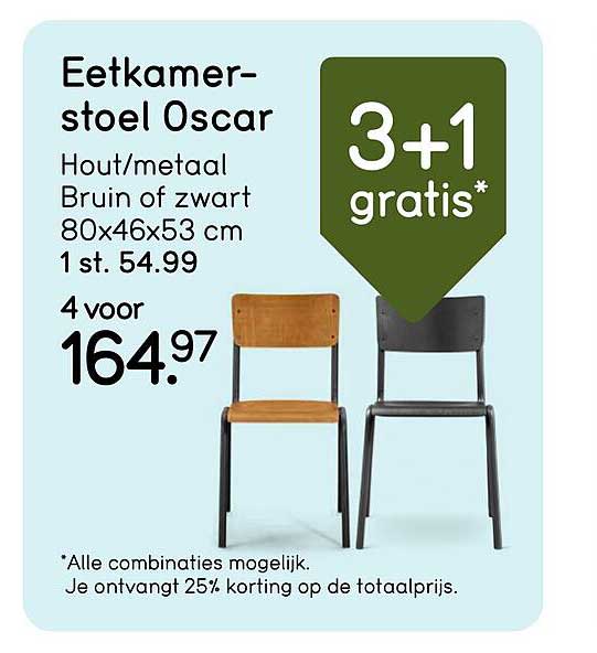 Eetkamerstoel Oscar