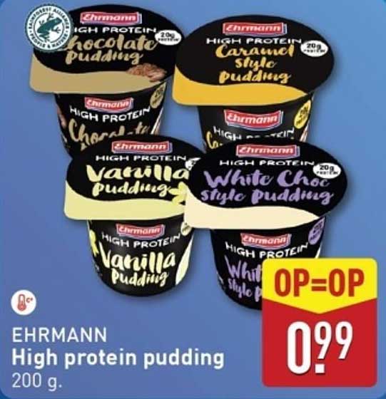 EHRMANN High protein pudding
