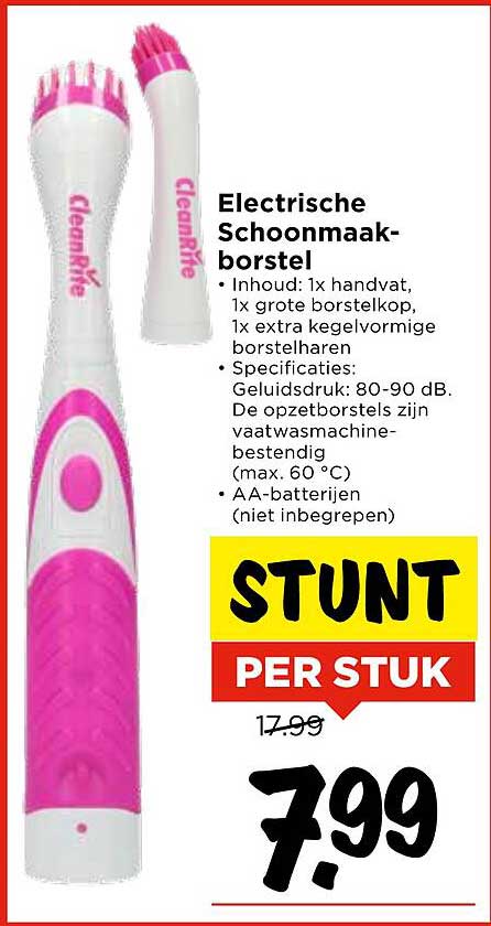 Electrische Schoonmaakborstel