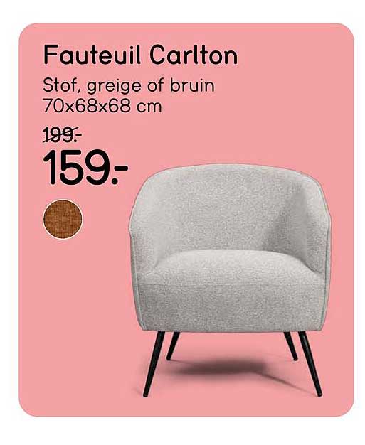 Fauteuil Carlton