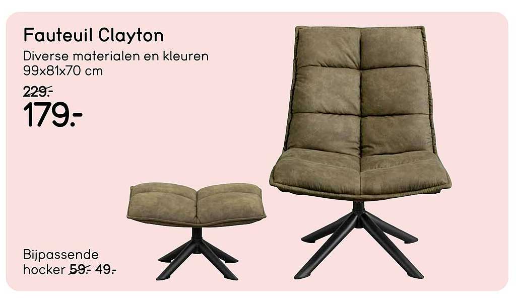 Fauteuil Clayton