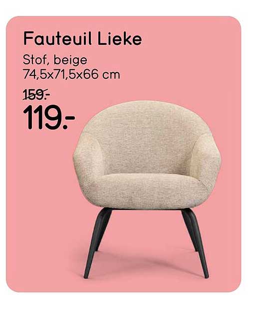 Fauteuil Lieke