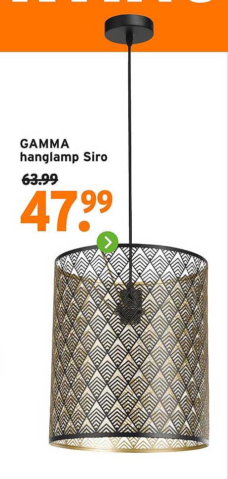 GAMMA hanglamp Siro