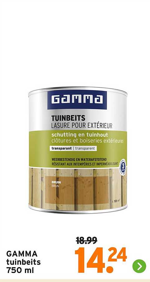 GAMMA tuinbeits 750 ml