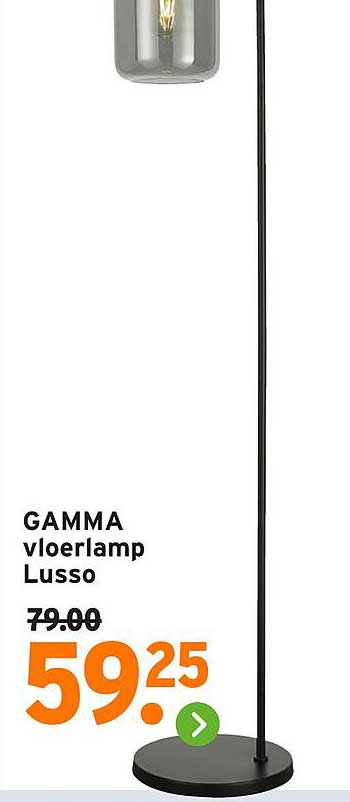 GAMMA vloerlamp Lusso