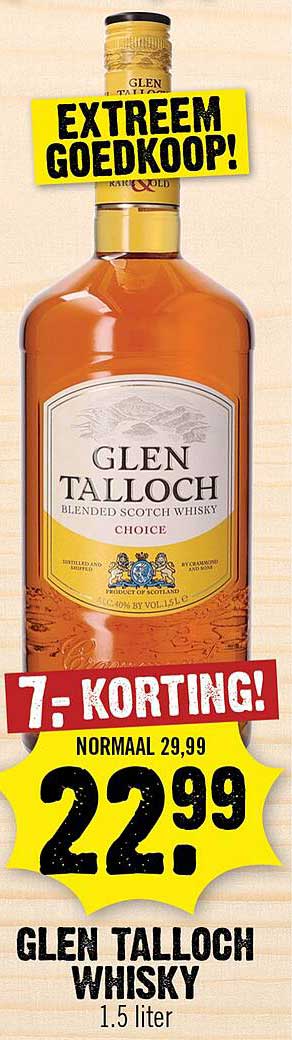 GLEN TALLOCH WHISKY