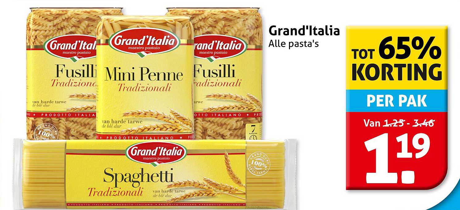 Grand'Italia Alle pasta's