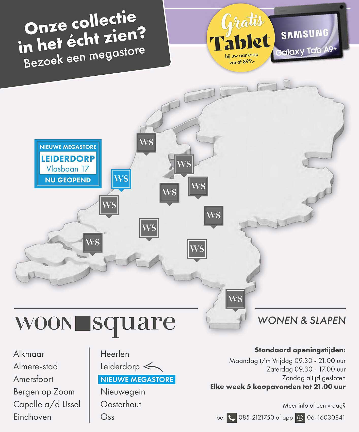 Gratis Tablet bij uw aankoop vanaf 899