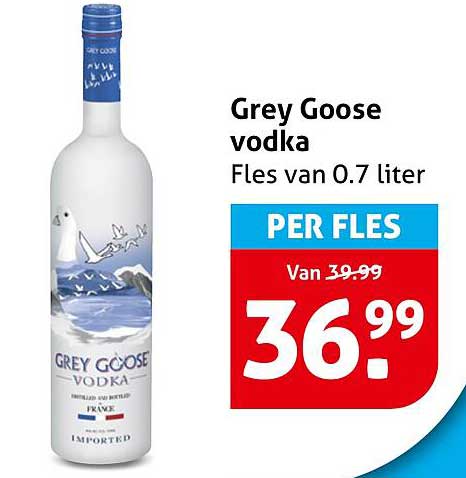 Grey Goose vodka Fles van 0.7 liter