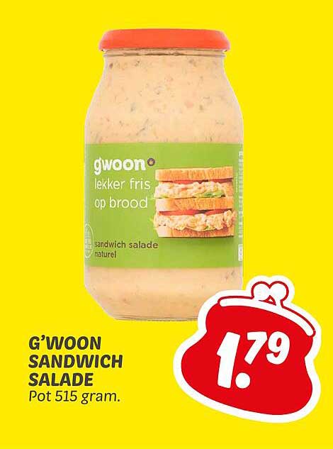 G'woon Sandwich Salade