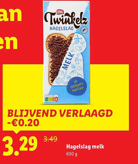 Hagelslag melk