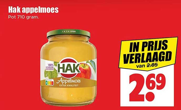 Hak appelmoes