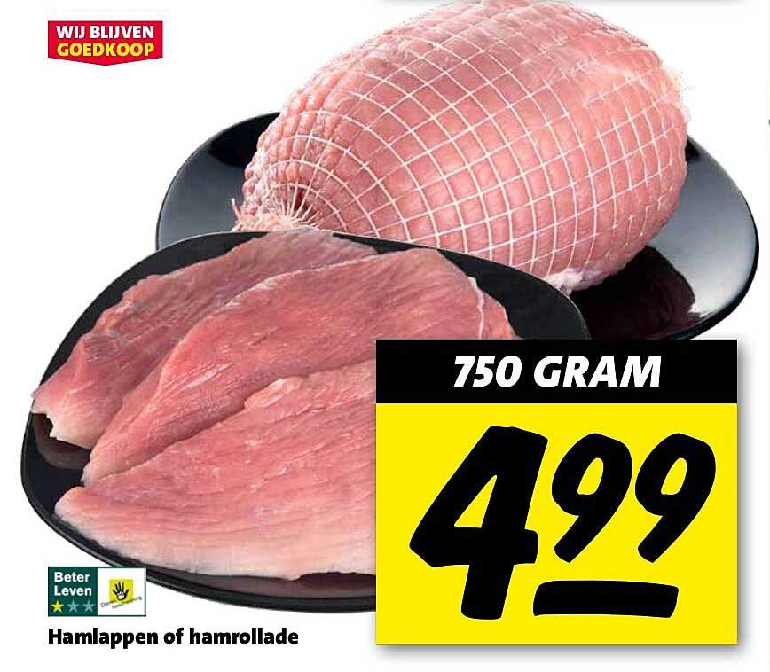Hamlappen of hamrollade