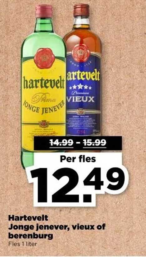 Hartevelt Jonge jenever, vieux of berenburg