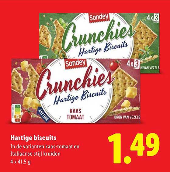 Hartige biscuits