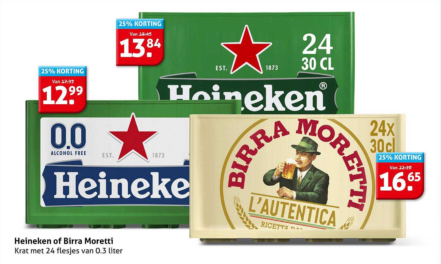 Heineken of Birra Moretti