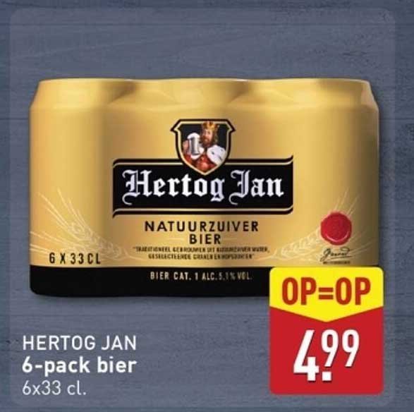 HERTOG JAN 6-pack bier 6x33 cl.