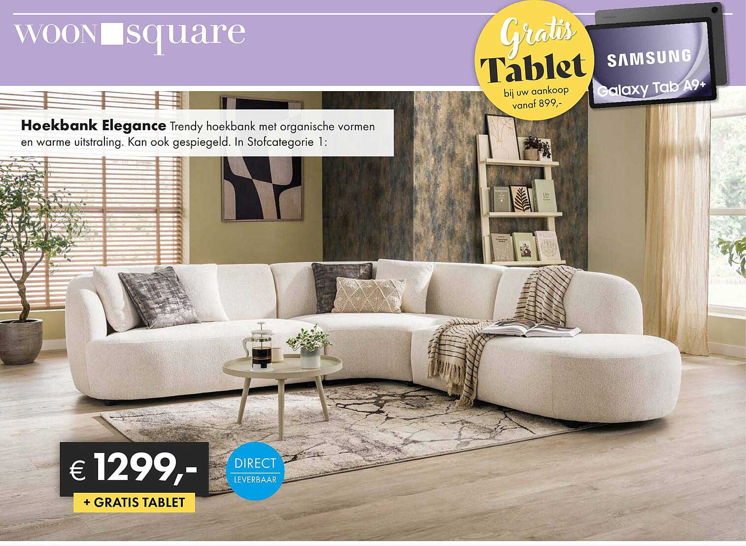 Hoekbank Elegance