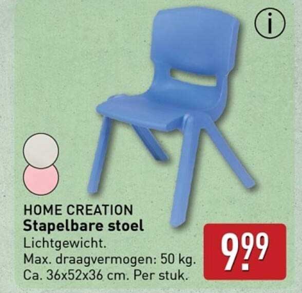 HOME CREATION Stapelbare stoel