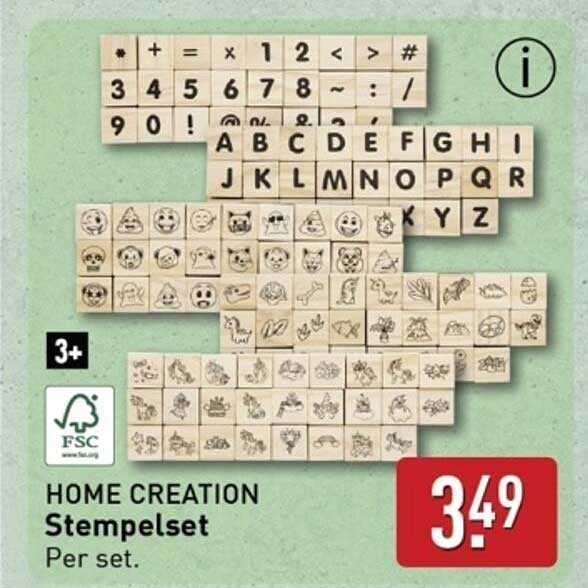 HOME CREATION Stempelset
