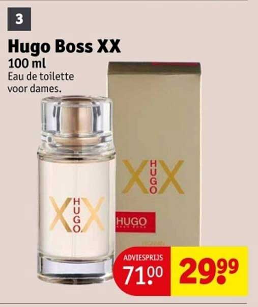 Hugo Boss XX 100 ml Eau de toilette voor dames.