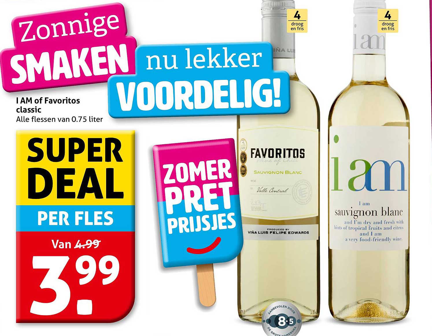 I AM of Favoritos classic - Alle flessen van 0.75 liter