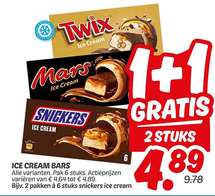ICE CREAM BARS
