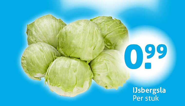 IJsbergsla Per stuk