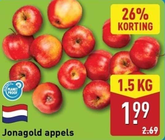 Jonagold appels